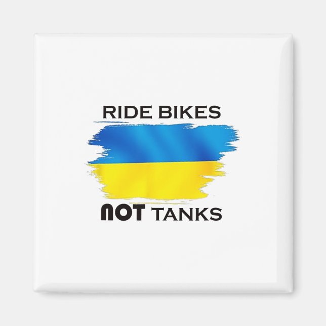 Aimant Soutenez les Ukrainiens Chemises Drapeau Ukraine A (Devant)
