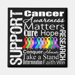 Aimant Soutenez toute la conscience de cancers