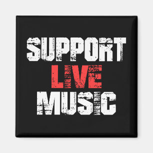 Aimant Soutenir la musique live
