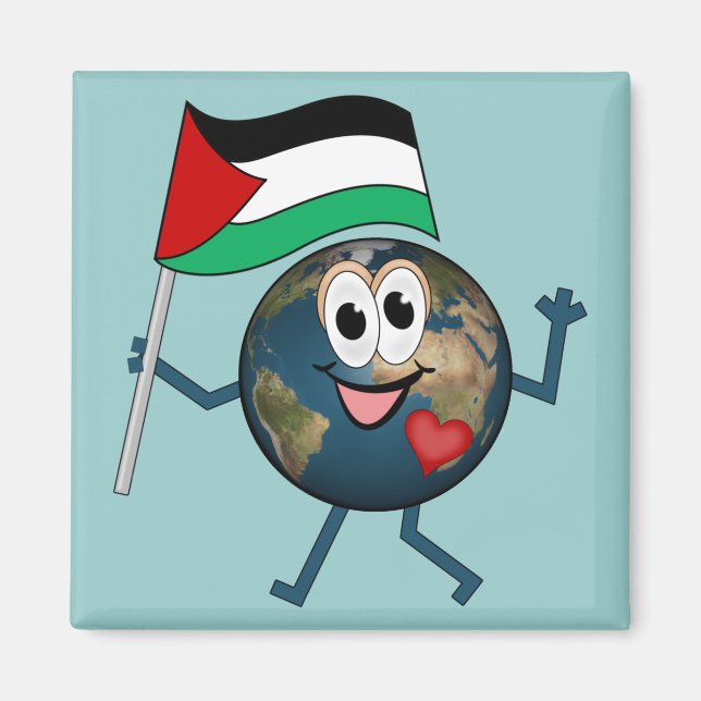Aimant Soutenir l'État palestinien (Devant)