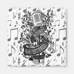 Aimant Soutenu pour chanter des cadeaux pour la maison
