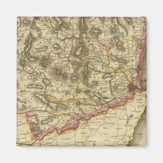 Aimant South Aberdeen, Banff (Devant)