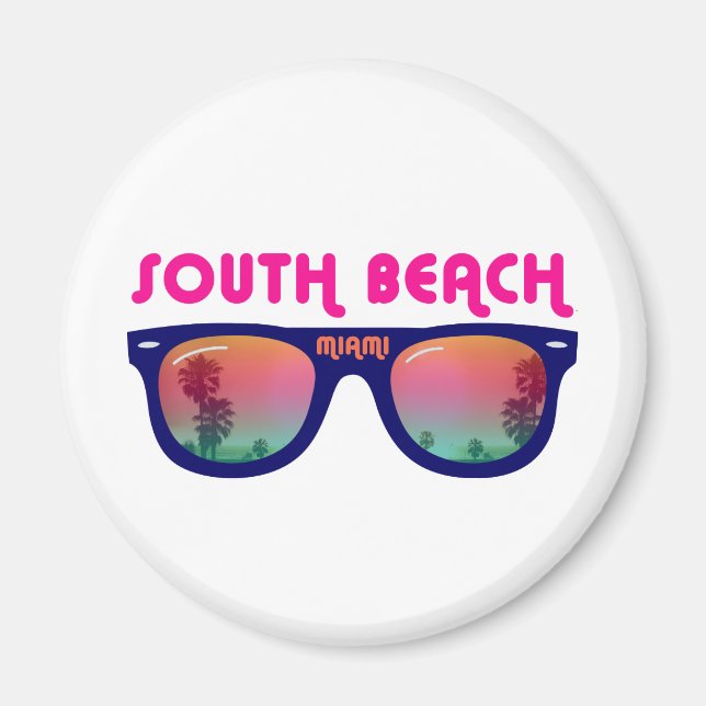 Aimant South Beach Miami (Devant)