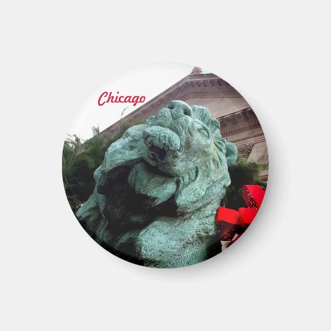 Aimant South Lion à l'Art Institute de Chicago (Devant)