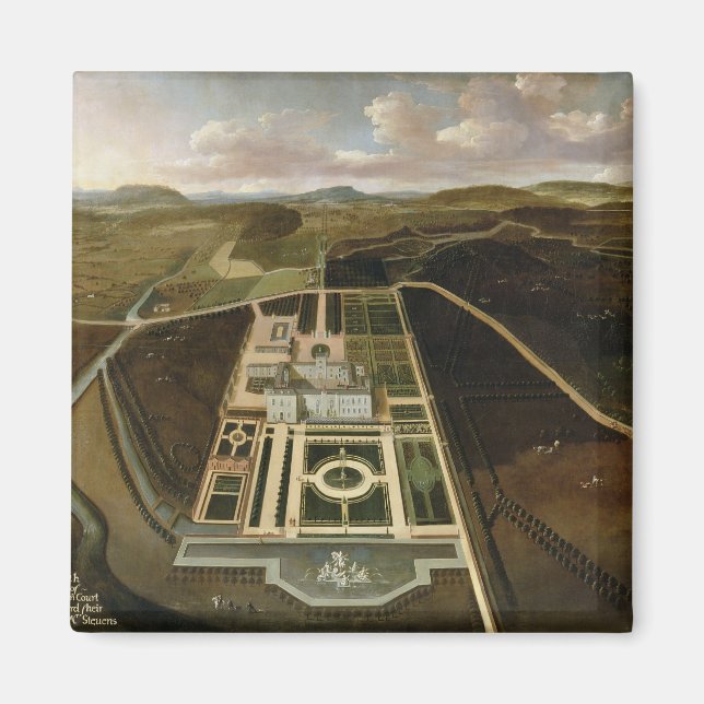 Aimant South Prospect of Hampton Court, Herefordshire, ch (Devant)