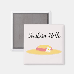Aimant Southern Belle Summer Daisy Casquette Cute Cartoon