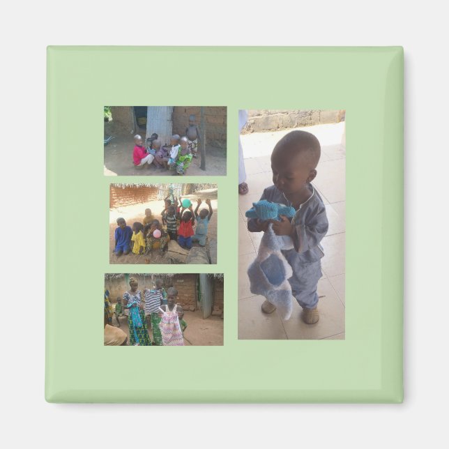 Aimant Soutien aux enfants Batti Village (Devant)