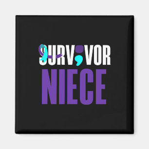 Aimant Soutien de la nièce Suvivante Prévention du suicid