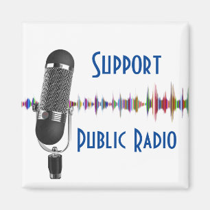 Aimant Soutien de la radio publique