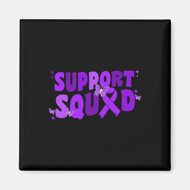 Aimant Soutien de l'équipe de sensibilisation à la maladi (Devant)