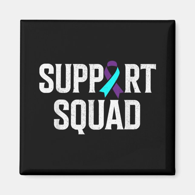 Aimant Soutien de l'Escadron pour la sensibilisation à la (Devant)