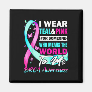 Aimant Soutien Du Cancer Du Sein Et Du Cancer Ovarien