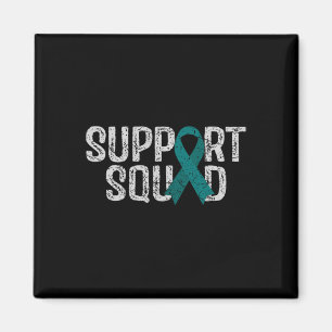 Aimant Soutien Équipe de sensibilisation au cancer de l'o