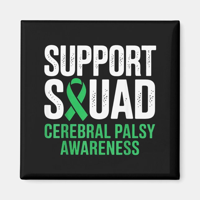 Aimant Soutien Équipe Sensibilisation à la Paralysie Céré (Devant)