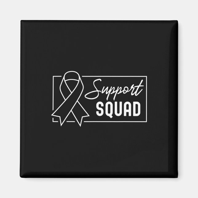 Aimant Soutien Escadron de soutien Orange Warrier Sensibi (Devant)