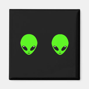 Aimant Soutien-gorge tête d'alien Ufo S Costume Halloween