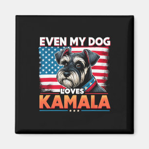 Aimant Soutien Kamala Harris Amoureux de les chiens Même 