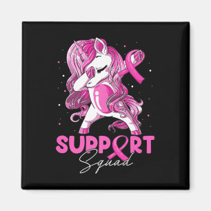 Aimant Soutien Squad Sensibilisation au cancer du sein Pi