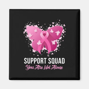 Aimant Soutien Squad Sensibilisation au cancer du sein Ru