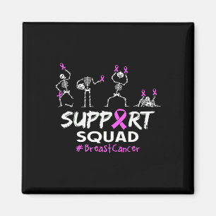 Aimant Soutien Squad Sensibilisation au cancer du sein Sk