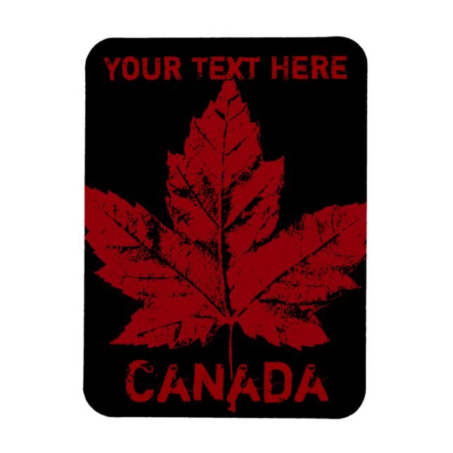 Aimant souvenir Canada Personnalisé Canada Magnets (Vertical)