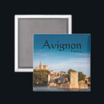 Aimant Souvenir d'Avignon<br><div class="desc">Photo de voyage du Pont Saint-Benezet,  également connu sous le nom de Pont d'Avignon dans le sud de la France,  Europe. Photo © Sebastian Worm.</div>