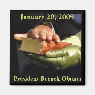 Aimant Souvenir de bible de Barack Obama