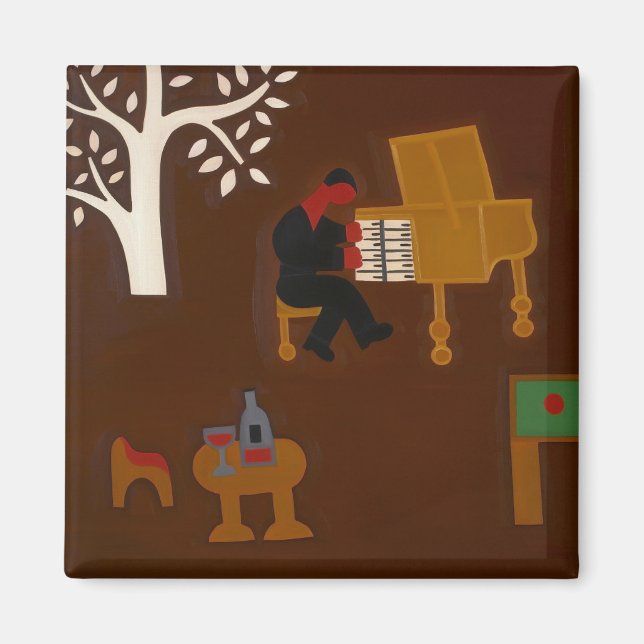 Aimant Souvenir de cette fin d'après-midi... 2007 (Devant)