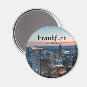 Aimant Souvenir de Francfort Allemagne