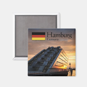Aimant Souvenir de Hambourg
