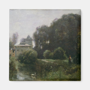 Aimant Souvenir de la villa Borghese, 1855