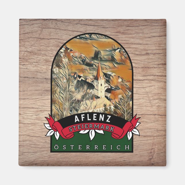 Aimant Souvenir de l'Autriche (Devant)
