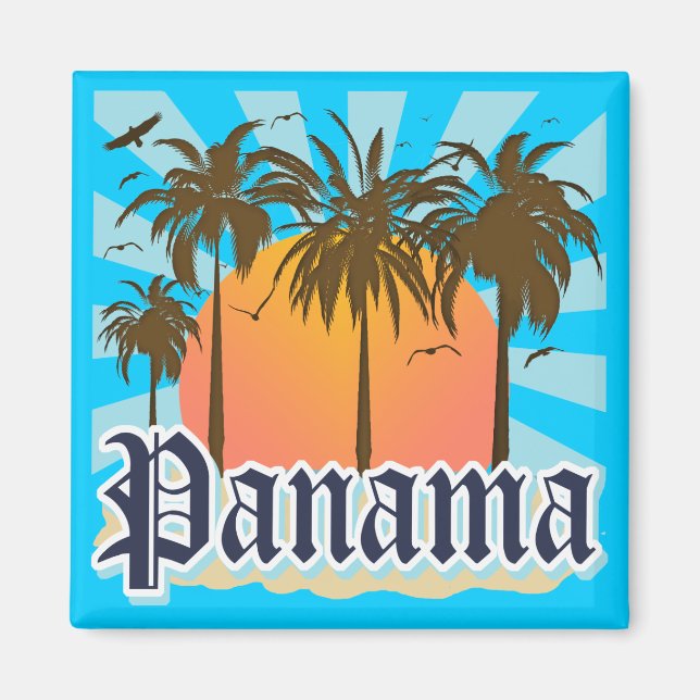 Aimant Souvenir de Panama City (Devant)