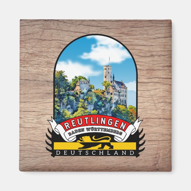 Aimant Souvenir de Reutlingen (Devant)