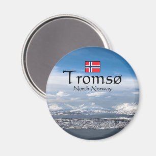 Aimant Souvenir de Tromso Norvège