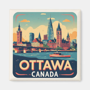 Aimant Souvenir de voyage à Ottawa Canada