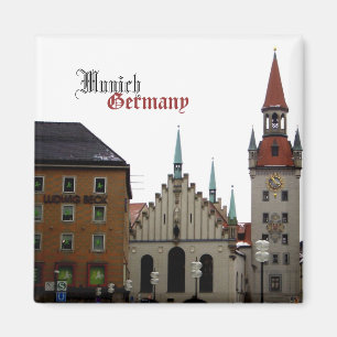 Aimant Souvenir de voyage de Munich Allemagne