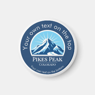 Aimant Souvenir du mont Pikes Peak Colorado