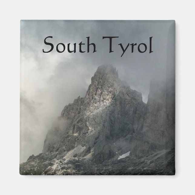 Aimant Souvenir du Tyrol du Sud (Devant)