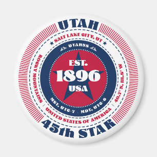 Aimant Souvenir Faits sur l'Utah
