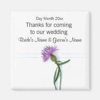 Aimant Souvenirs, cadeaux, cadeaux Mariage écossais