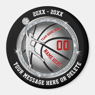 Aimant Souvenirs de basket-ball pas chers pour filles, No