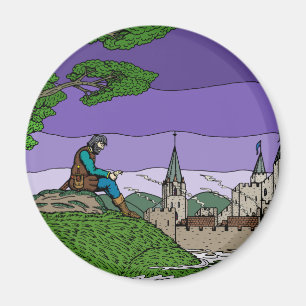 Aimant Souvenirs de Camelot