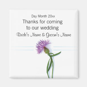 Aimant Souvenirs écossais de mariage, cadeaux, dons