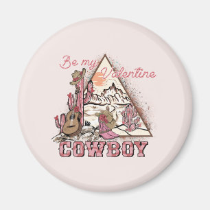 Aimant Soyez Mon Cowboy Valentine