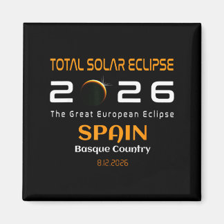 Aimant Spain Basque Country Total Solar Eclipse August