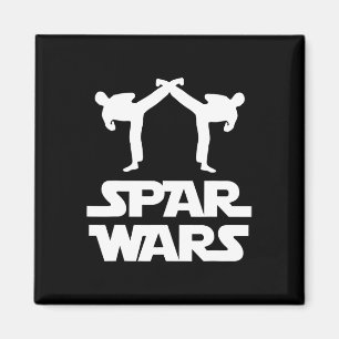Aimant Spar Wars Mma Karaté Taekwondo Boxe Arts Martiaux