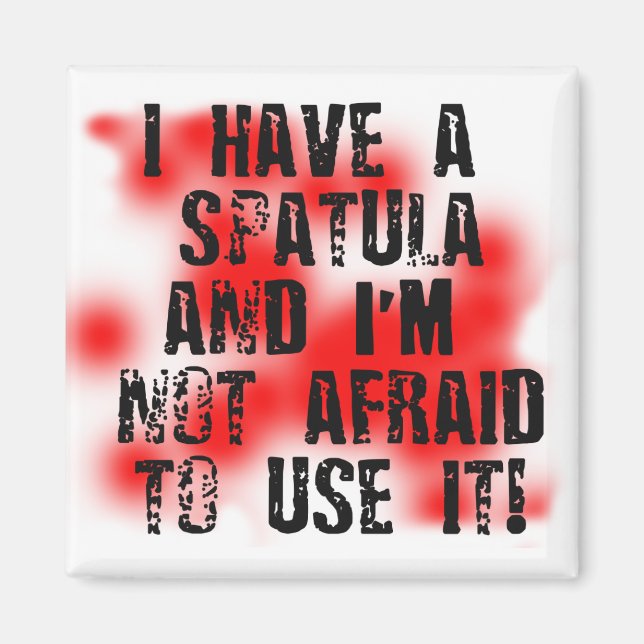 Aimant spatule (Devant)