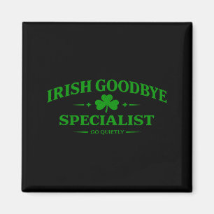 Aimant spécialiste des adieux irlandais drôle de jour de 
