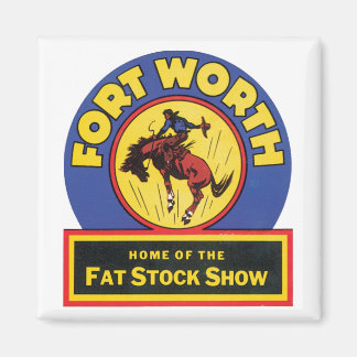 Aimant Spectacle du Stock de graisses Forth Worth